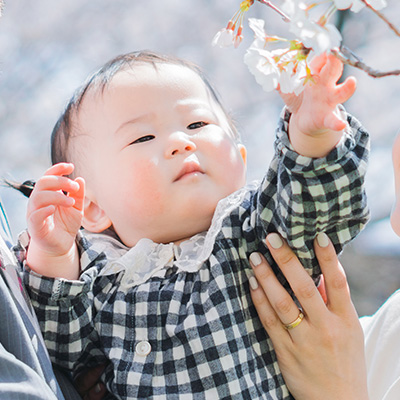 写真：入園式