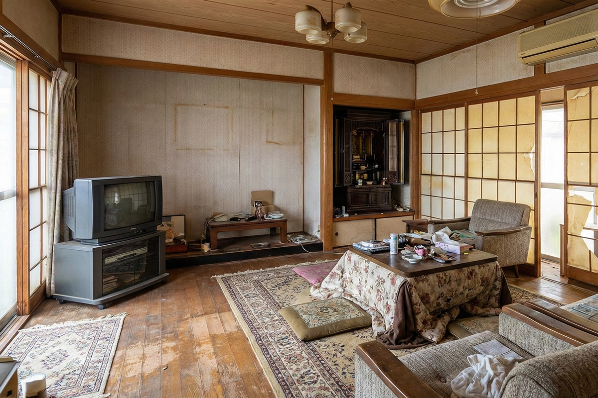 リフォーム前のリビング