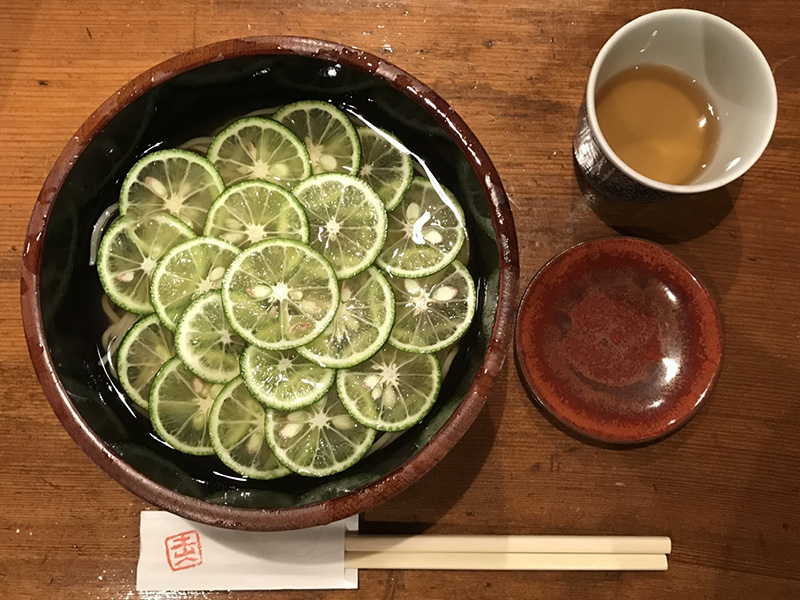 すだち蕎麦